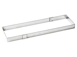 Cadre à Flan Inox - Ht 2,5 Cm - 57 X 11 Cm - Matfer