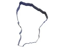 Cadre Inox Forme Guyane - 15 X 12 Cm - Gobel