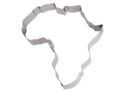 Cadre Inox Forme Afrique - 35 X 32,5 Cm - Gobel