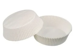 Caissette Ronde (x 1200) - Papier Plissé - Ø 3,3 X Ht 2 Cm (n° 6) - Nordia