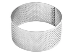 Cercle Rond Perforé - Spécial Viennoiserie - Ø 9 X Ht 4.5 Cm - Pavoni
