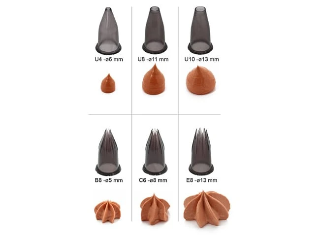 Douille Coffret Classic (x 6) - Tritan - De Buyer – Image 2