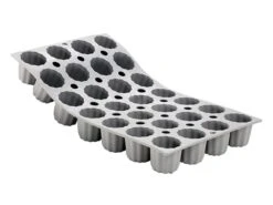 Moule Silicone élastomoule - 28 Cannelés - 30 X 17,6 Cm - De Buyer