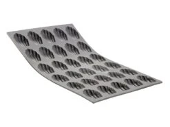 Moule Silicone élastomoule - 30 Mini-madeleines - 30 X 17,6 Cm - De Buyer