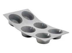 Moule Silicone élastomoule - 6 Muffins - 30 X 17,6 Cm - De Buyer