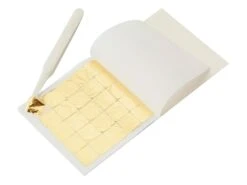 Feuilles D'or - Petits Carrés - 1,5 X 1,5 Cm - Valrhona