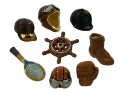 Fèves "Sport Vintage Et Collector" - Collection 2023 - Sachet De 10 Fèves