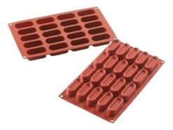 Moule Silicone Silicon Flex - 20 Ovales - 30 X 17,5 Cm - Silikomart