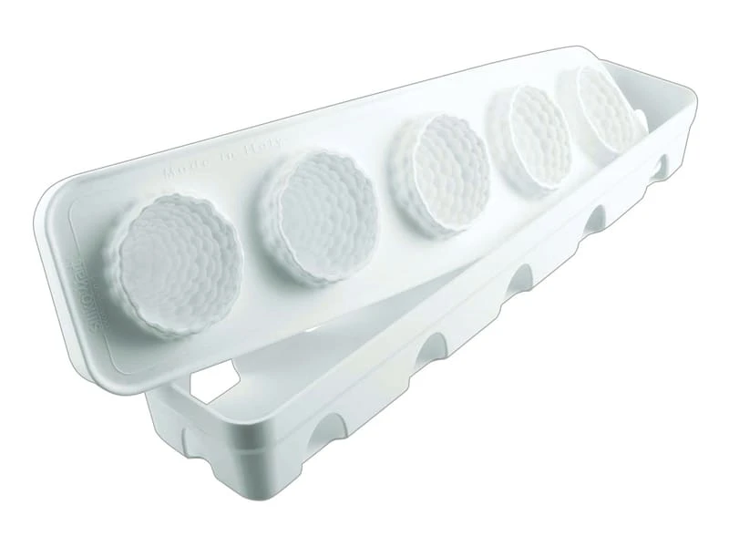 Moule Silicone 3D - 5 Framboises - 40 X 10 Cm - Silikomart