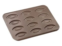 Moule Barquette - 12 Empreintes - 32 X 23,5 Cm - Gobel