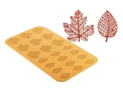 Moule Silicone Naturae - Feuilles Des Bois - 47 X 27 Cm - Silikomart