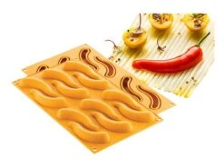 Moule Silicone Naturae - Piment - 30 X 17,5 Cm - Silikomart