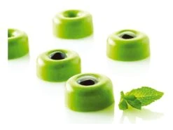 Moule Silicone - 35 Micro Savarins - 30 X 17,5 Cm - Silikomart