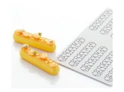 Moule Silicone Pavodécor - Décor Petits Cercles - 10 Empreintes - Pavoni