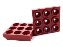 Moule Silicone 9 Sphères - Ø 2,5 Cm - Déco Relief