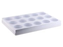 Plaque Multimoules - 15 Gâteaux (26 X 40 Cm) - Rond Ø 6,5 Cm - Martellato