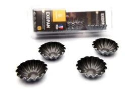 Petit Four Rond Marguerite (x 25) - Exopan® - Ø 4,5 Cm - Matfer