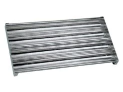 Plaque 4 Bûchettes Inox - 40 X 21 Cm - Mallard Ferrière