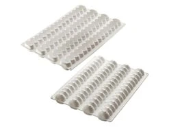 Plaque De 4 Moules Modulables - Chenille Infinity - 38,8 X 28,8 Cm - Silikomart