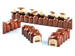 Moule Silicone Pavoflex - 5 Bandes Dada - 40 X 30 Cm - Pavoni