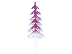 Sapins Blanc Et Fuchsia (x 144) - Mallard Ferrière