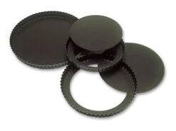 Tourtière Bord Cannelé Fond Mobile - Exopan® - Ø 20 Cm - Matfer