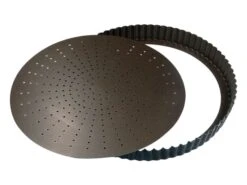 Tourtière Cannelée Fond Perforé Mobile - Ø 20 Cm - Gobel